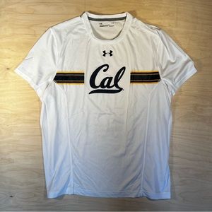 University of California Cal Berkeley Golden Bears Under Armour White T-shirt